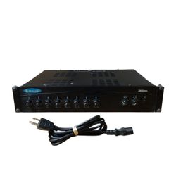 Crown 280MA 8Input Dual 80W 4Ω 70V/100V Commercial Audio Mixer Amplifier tested