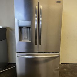 Frigidaire French Style Stainless Steel Full Size Refrigerator 