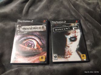 Manhunt and Manhunt 2 for Playstation 2 ps2