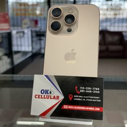 iPhone 16 Pro 256gb Unlocked