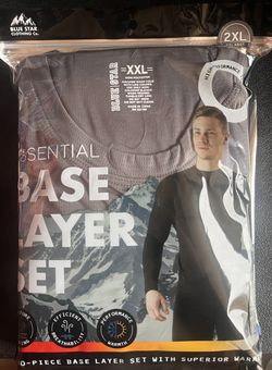 MENS ESSENTIAL BASE LAYER SET (SIZE: XXL)