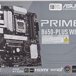 ASUS PRIME B650-PLUS WIFI AMD ATX, DDR5, PCIe 5.0