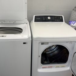 lavadora y secadora de ropa, Samsung and Frigidaire
