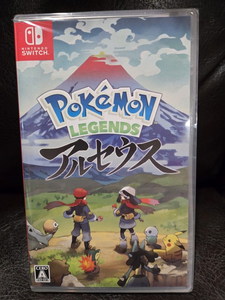 New Sealed Pokemon Legend Arceus Nintendo Switch Game English Supported