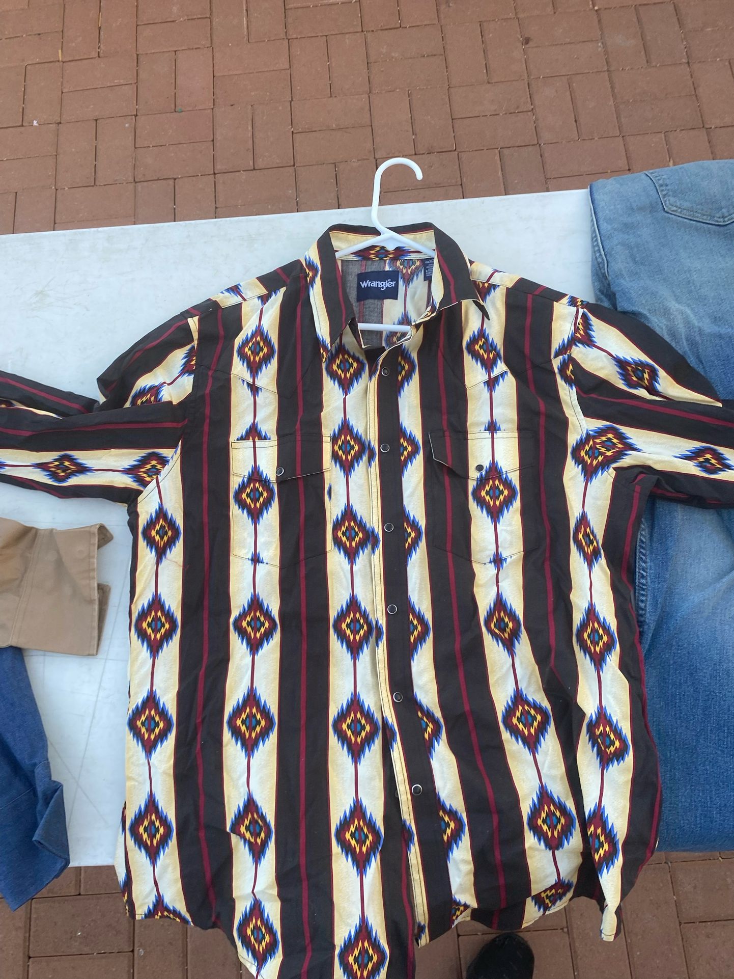 wrangler shirt