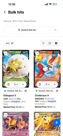 Pokemon bulk hits
