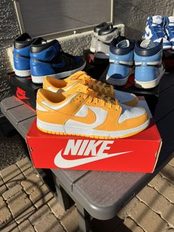 Nike dunk Low Laser Orange Sz 10.5 M 12 w 