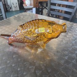 Vintage Glass Fish