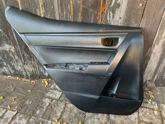 2014 2015 2016 2017 Toyota Corolla Rear Driver Door Panel