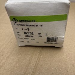 GREENLEE F-9  STRIPPING BUSHINGS