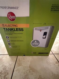 Rheem Performance Electric Tankless Water Heater RETEX-27