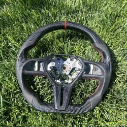 2018+ Infiniti Q50 / Q60 Carbon Fiber Steering Wheel