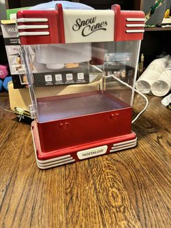 Nostalgia Snow Cone Machine