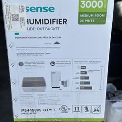 Hisense  Dehumidifier With Box 3000sq Ft 35 Pint