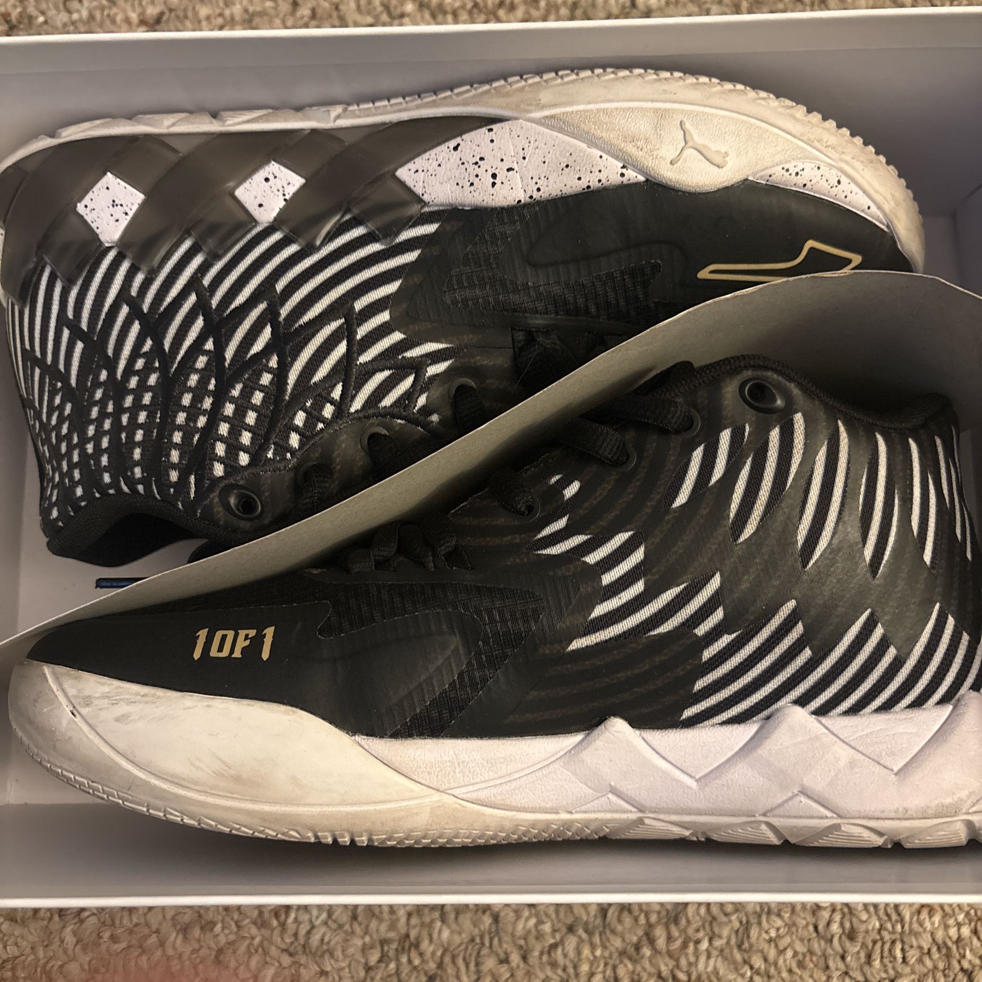 Lamelo Ball 1s 50th anniversary Size 8