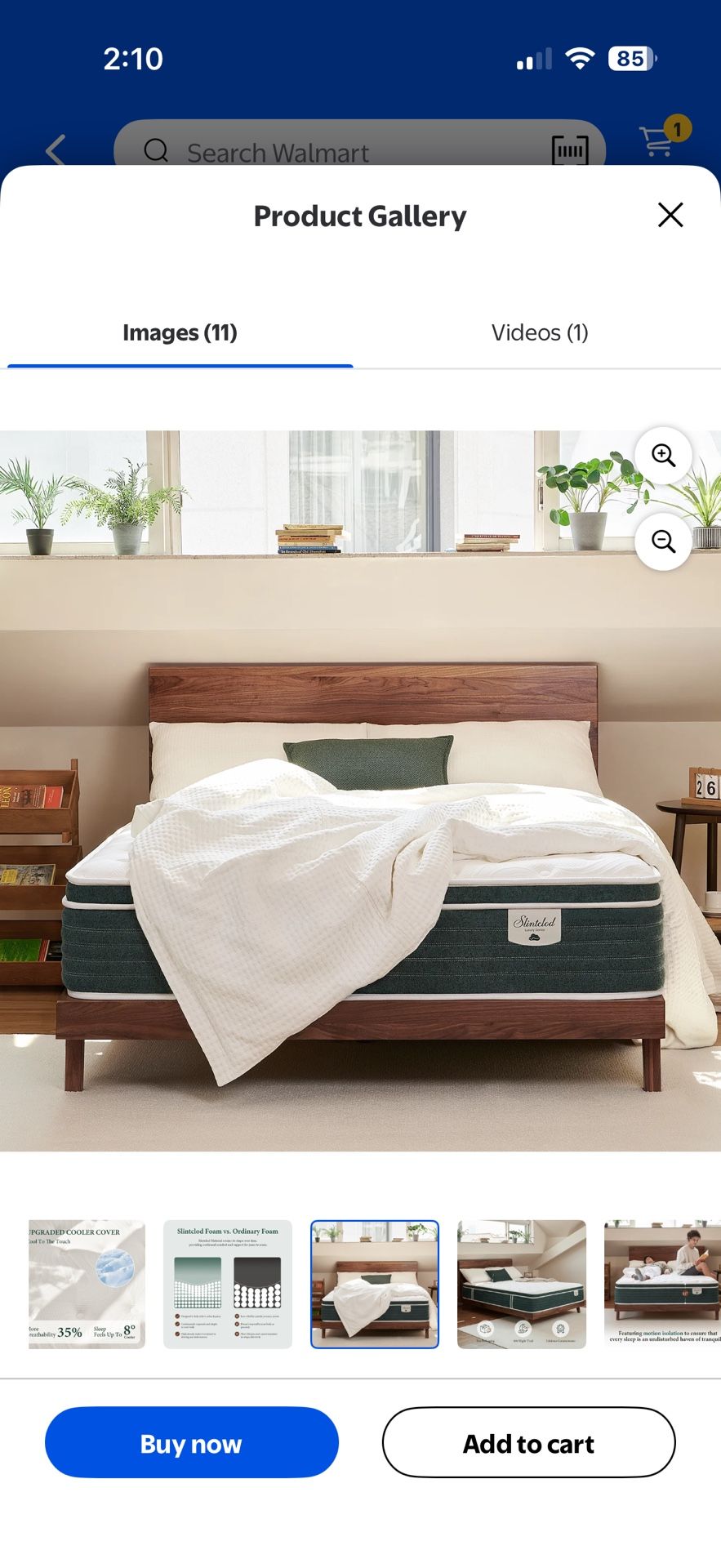 Brand New Hybrid 12 Inch Queen Mattress- Medium Firm - Contouring Gel Memory Foam - Cooling Fiber- CertiPUR-US Certified - No Fiberglass - Forever War