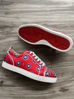 Christian Louboutin Orlato Low Evil Eye Spike NEW size 12 (45 EU) Men’s