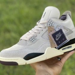Air Jordan 4 Fossil Stone