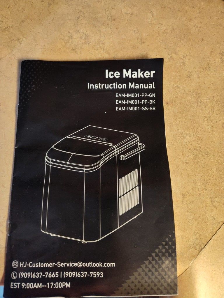 Counter Top Ice Maker