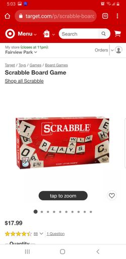 Scrabble Board Game