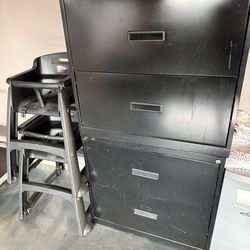 File cabinets