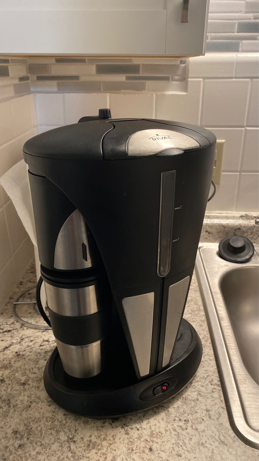 Rival duel coffee maker