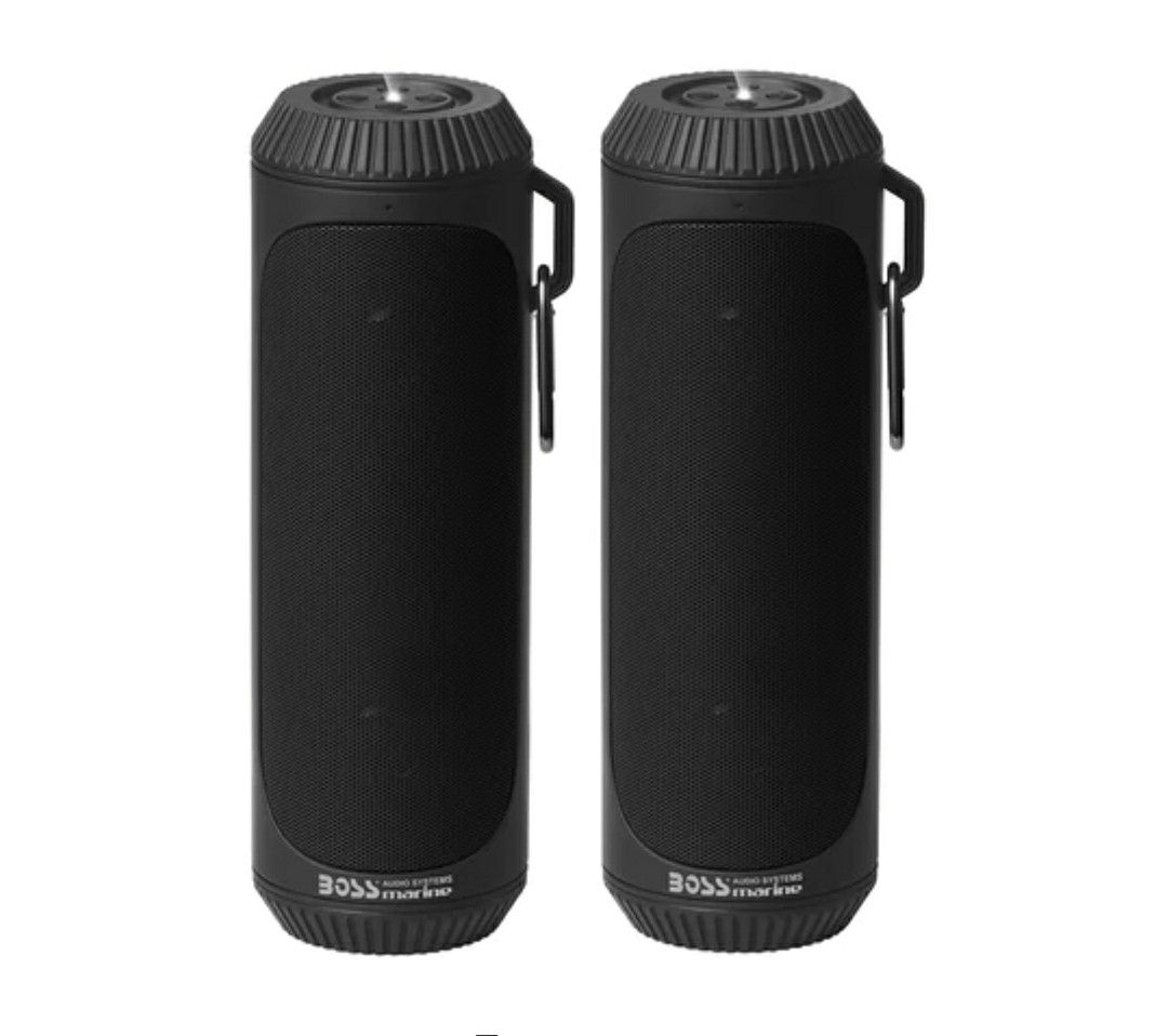 Boss Audio Boss Audio Black Bluetooth Speakers 1 Pair