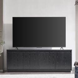 Media Console TV Stand For Tv Up To 80in