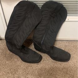 knee high boots barely used 