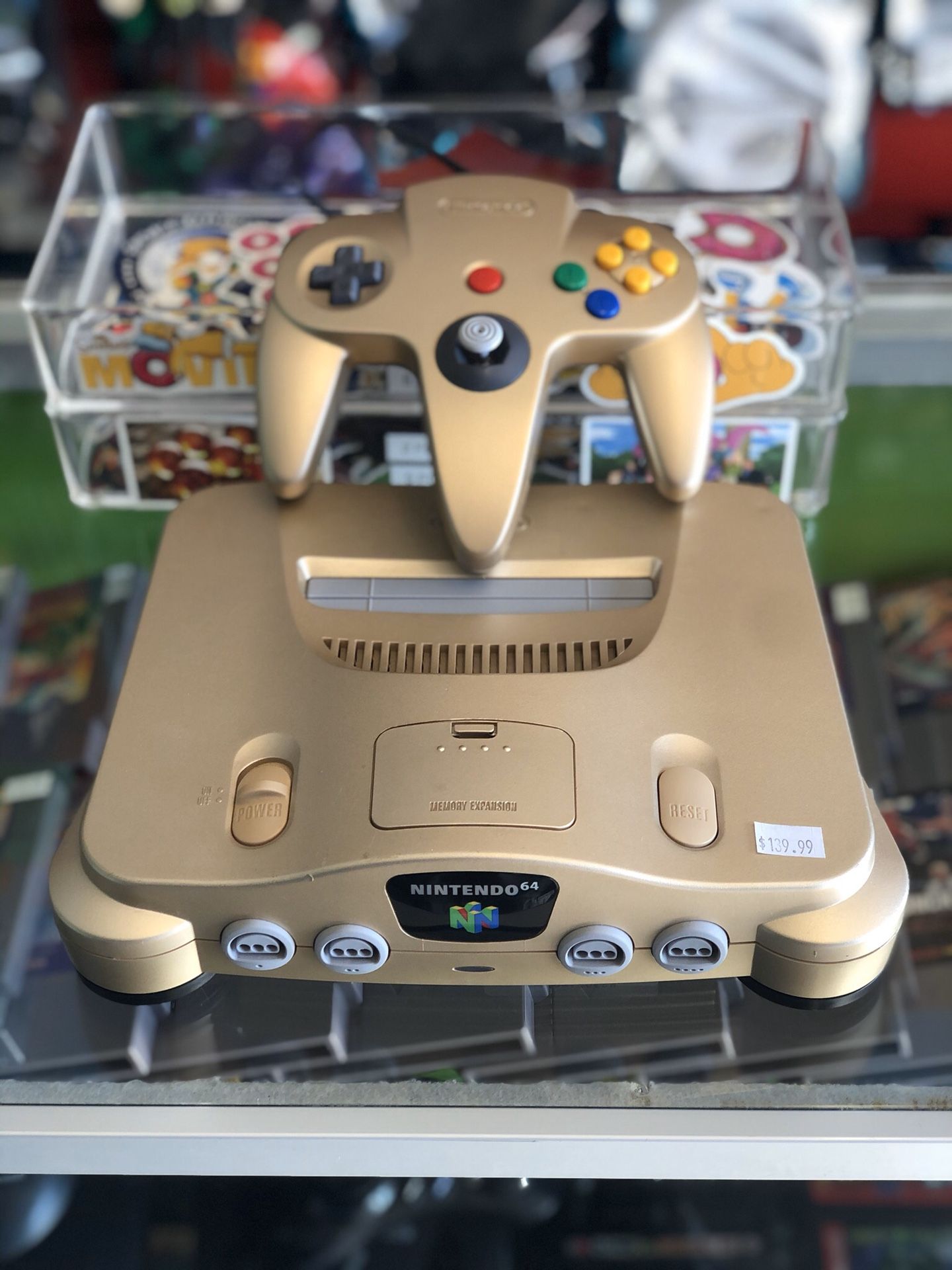 Gold Nintendo 64