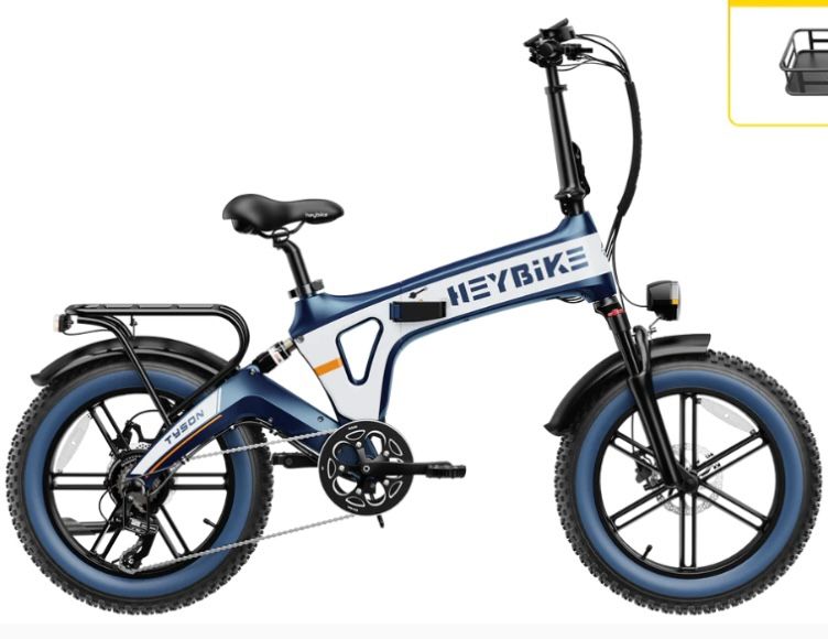 Heybike Tyson Foldable E bike New28MPH 55Miles Range