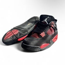 Jordan 4 Red Thunder Size 9.5