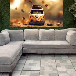 2-Piece Gray Sectional w/Chaise (Free Delivery 🚚) 