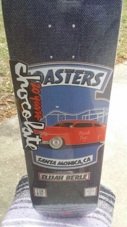 Chocolate skateboard