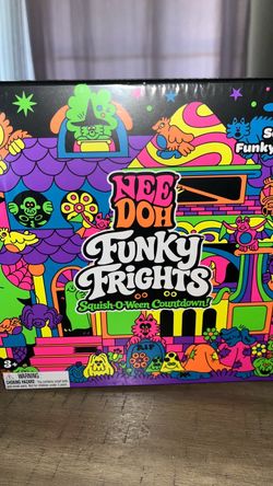 NeeDoh Funky Frights squish-o-ween countdown calendar toy