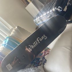 White Fang Skate Board Brand New 