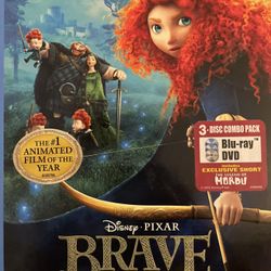 Disney’s BRAVE (Blu-Ray + DVD-2012) NEW!