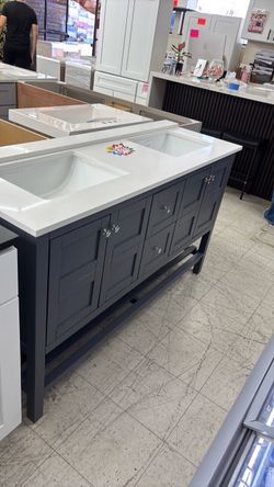 60” bathroom vanity