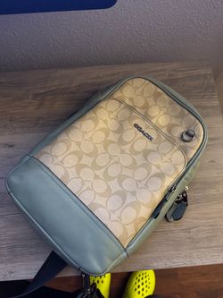 Coach Signature Crossbody Sling Bag