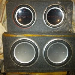 Four 12s.  Rockford Fosgate $300