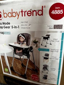 Convertible high chair