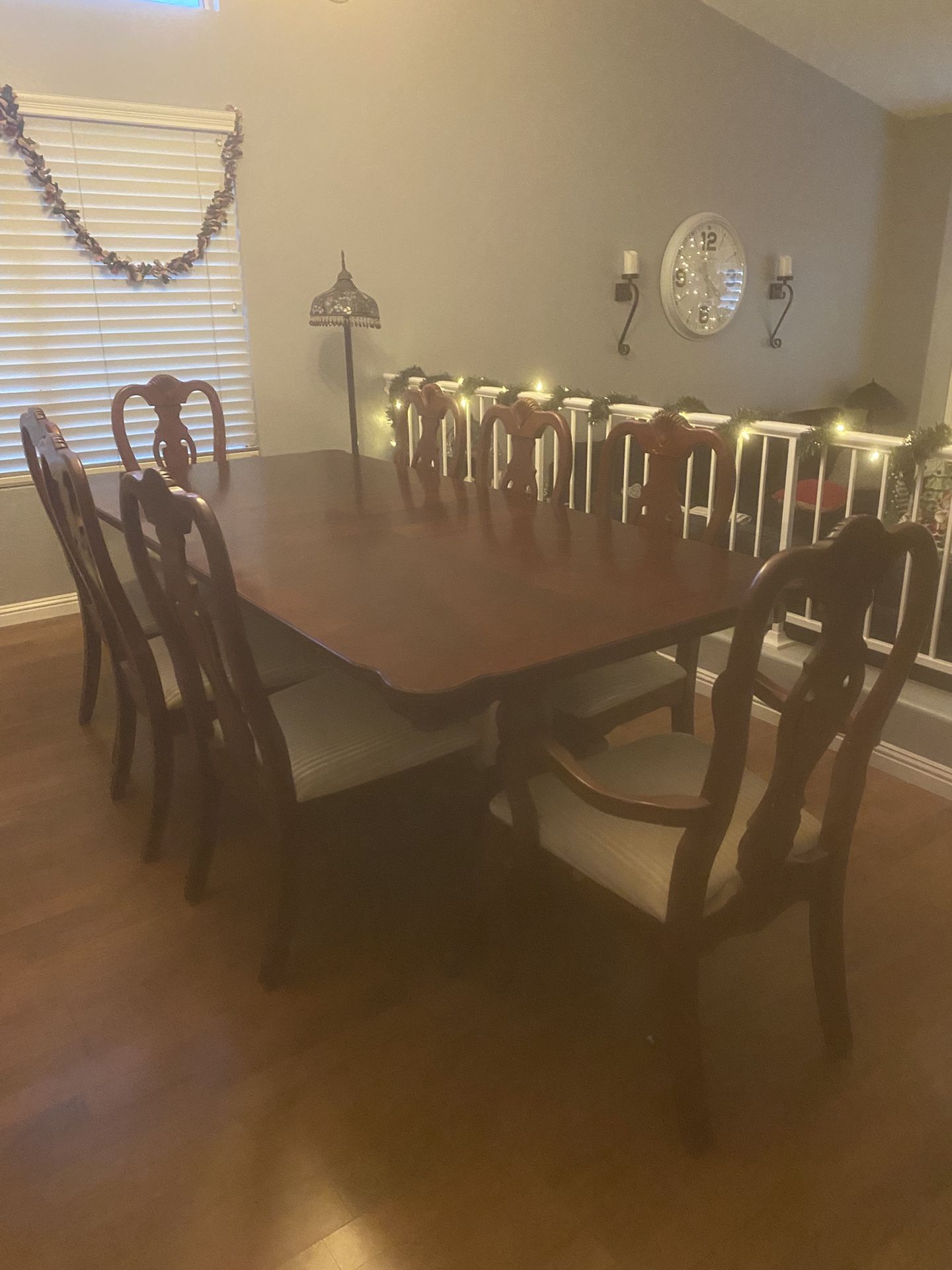 Dining Table with 8 Chairs
