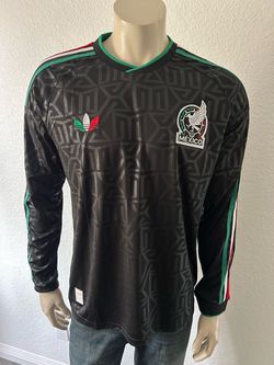 Mexico Soccer Black long sleeve Jersey