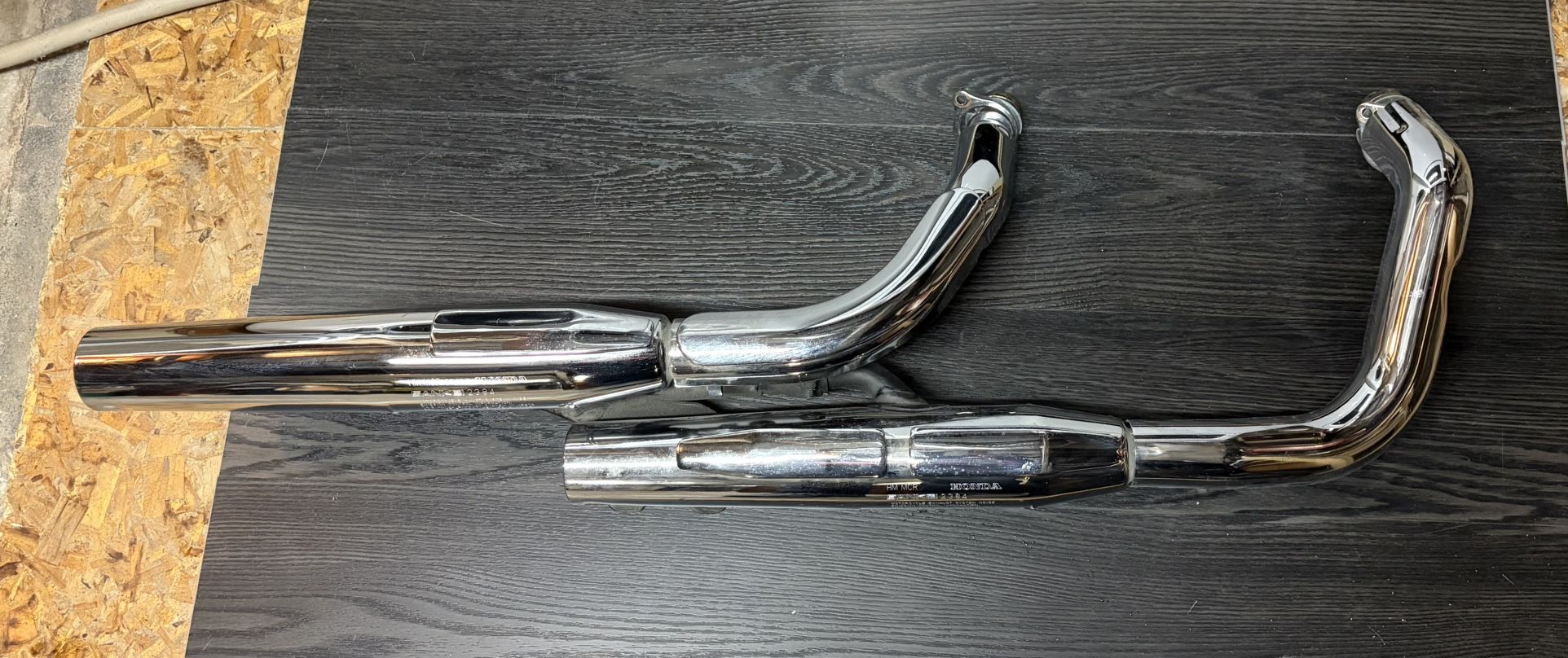 Honda 750 Shadow Exhaust Pipes