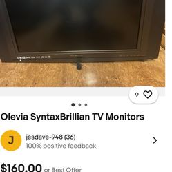 Olevia SyntaxBrillian TV Monitors
