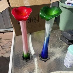 Blown Glass Vases
