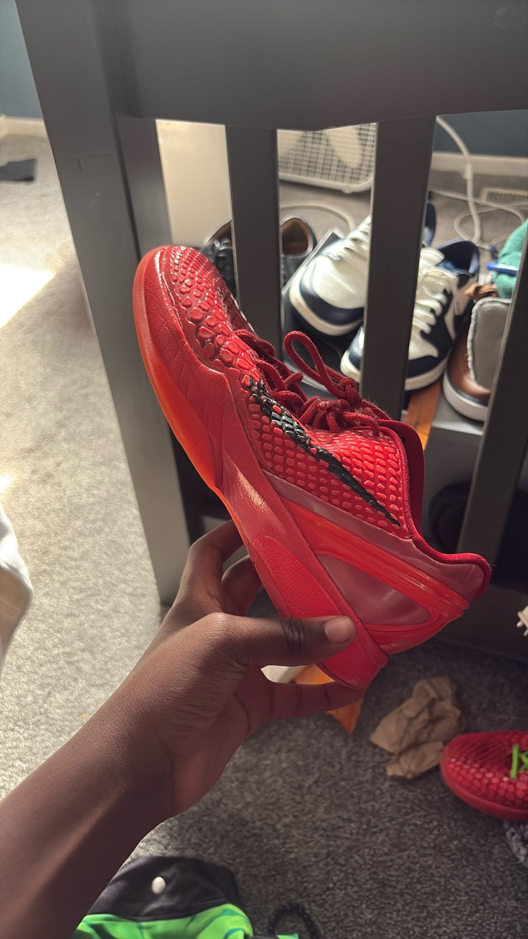 Size 7 kobe reverse grinches
