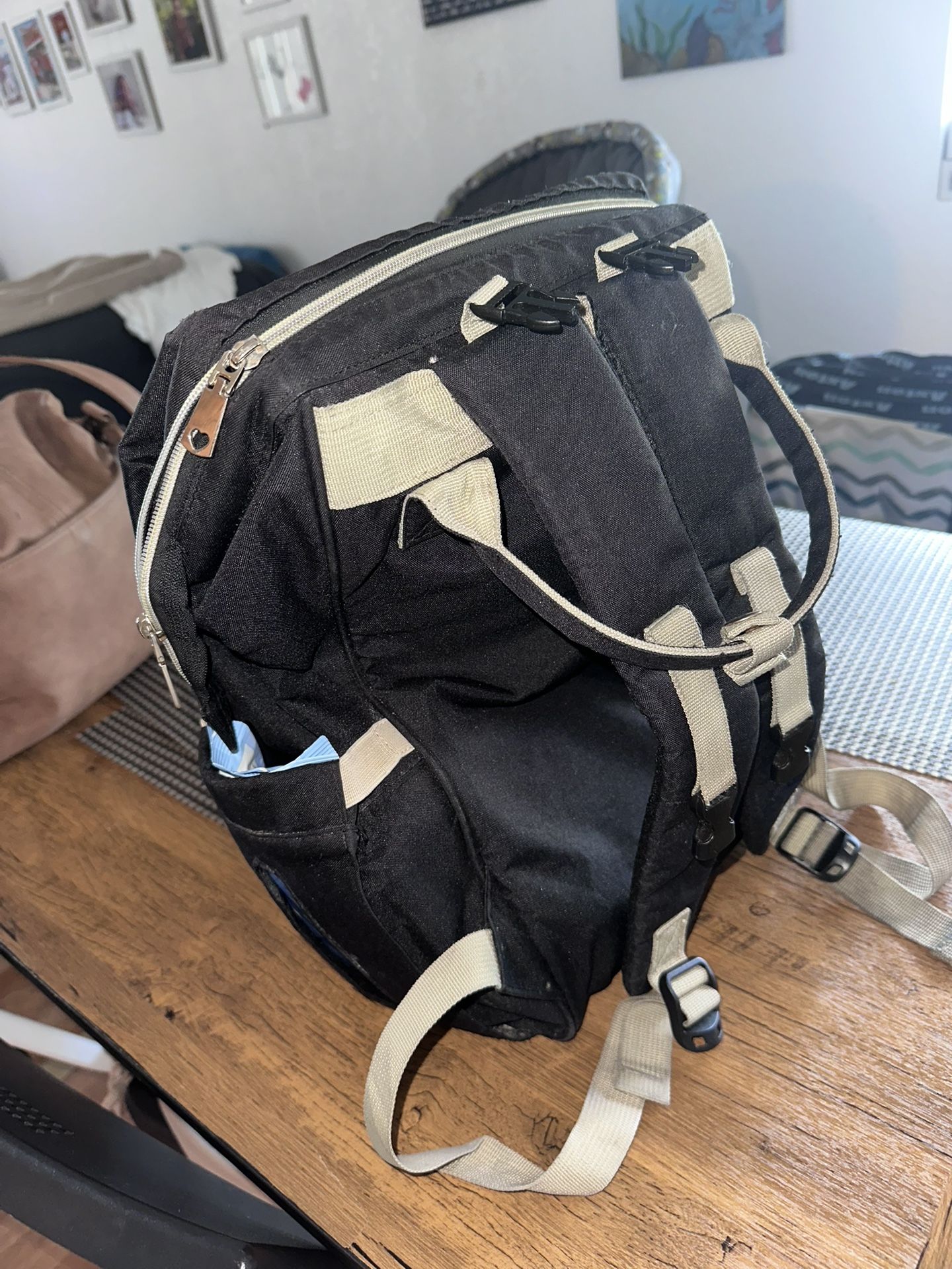 Baby bag backpack $15