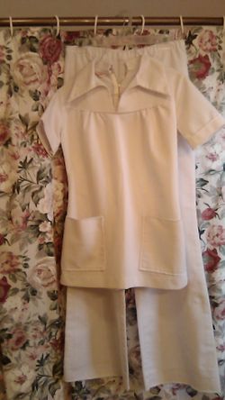 Vintage white uniforms