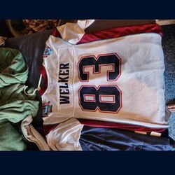 vintage Patriots Welker superbowl edition jersey